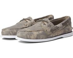 Топсайдеры Sperry A/O 2-Eye Nubuck, хаки