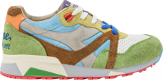 Кроссовки Pastiglie Leone x N9000 Alpina Italia Green Honolulu, зеленый Diadora