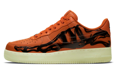 Nike Air Force 1 Low 07 скелетон qs "оранжевый"