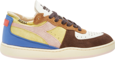 Кроссовки Mi Basket Row Cut Choco Breakfast Yellow, желтый Diadora