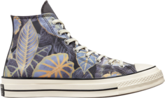 Кроссовки Converse Chuck 70 High Tropical Leaf, серый