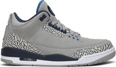 Кроссовки Air Jordan 3 Georgetown Hoyas PE, серый