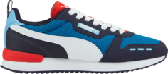 Кроссовки Puma R78 Mykonos Blue Red, синий