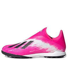 Кроссовки x 19.3 ll tf футбольные бутсы Adidas, розовый