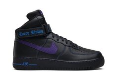 Кроссовки Nike Vlone x Air Force 1 High Purple Swoosh Sample, фиолетовый