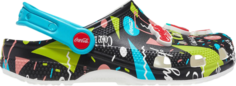 Кроссовки Coca-Cola x Classic Clog 90s - Black, черный Crocs