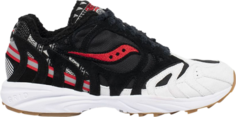 Кроссовки Saucony Grid Azura 2000 Black Red, черный