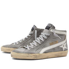 Кроссовки Golden Goose Slide Waxed Suede Sneaker