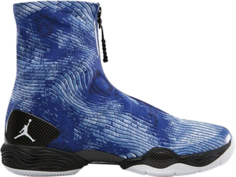 Кроссовки Air Jordan 28 Color Pack - Blue Camo, синий