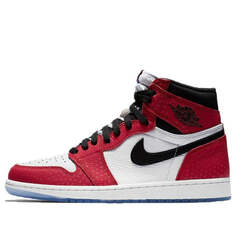 Кроссовки 1 ретро высокие og Air Jordan, красный
