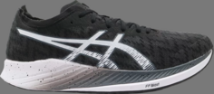 Кроссовки magic speed carbon 2e wide black white Asics, черный
