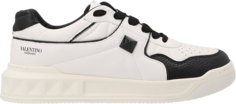 Кроссовки Valentino One Stud Low White Black, белый