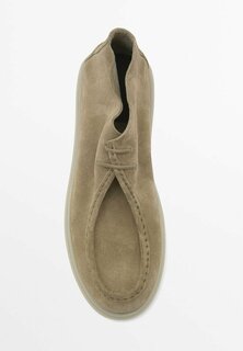 Обувь на шнуровке Massimo Dutti, песочный