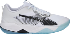 Кроссовки Puma Eliminate Power Nitro 2 Racquet White Nitro Blue, белый