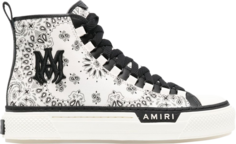 Кроссовки Amiri Court High Bandana - White, белый