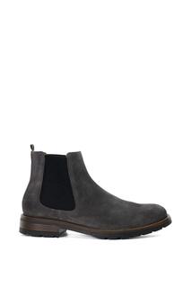 Замшевые ботинки челси "Chelty" Dune London, серый