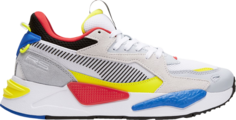 Кроссовки Puma RS-Z White Glacial Blue Yellow, белый