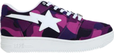 Кроссовки Bapesta M2 Low Purple Camo, фиолетовый