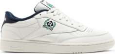 Кроссовки club c 85 og crest - chalk vector navy Reebok, белый