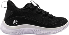 Кроссовки Curry Flow 8 PS Black White, черный