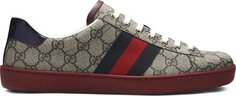 Кроссовки Gucci Ace GG Supreme Beige, бежевый