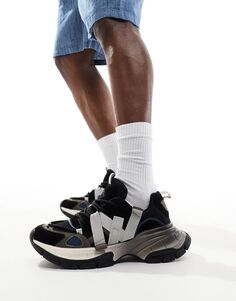 Черные массивные кроссовки ASOS DESIGN