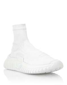 НОСКИ-КРОССОВКИ SUPERSONIC Philipp Plein, белый