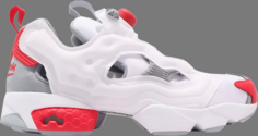 Кроссовки instapump fury og mu c.red Reebok, белый