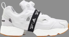 Кроссовки instapump fury x boost white gum Reebok, белый