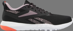 Кроссовки wmns flexagon force 4 animal print Reebok, черный