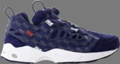 Кроссовки hall of fame x instapump fury road Reebok, синий