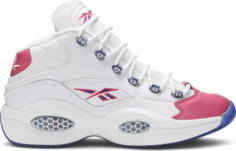 Кроссовки eric emanuel x question mid pink toe Reebok, розовый
