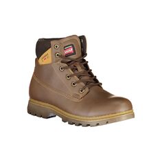 Ботинки Carrera Chic на шнуровке с контрастными мужскими деталями, коричневый