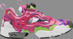 Кроссовки ghostbusters x instapump fury psychomagnotheric slime Reebok, розовый