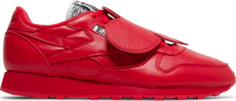 Кроссовки eames office x classic leather eames elephant - vector red Reebok, красный