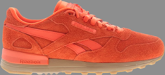 Кроссовки publish x classic leather 2.0 orange Reebok, апельсин