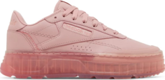 Кроссовки wmns club c double geo smokey rose Reebok, розовый
