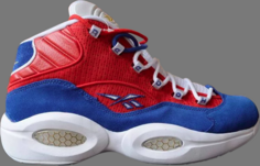 Кроссовки question mid banner Reebok, красный