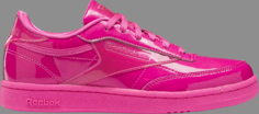 Кроссовки cardi b x coated club c j dynamic pink Reebok, розовый