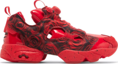 Кроссовки instapump fury og mu valentines day Reebok, красный