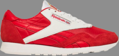 Кроссовки 24 kilates x classic nylon f.c.v.k Reebok, красный