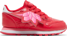 Кроссовки pj masks x classic leather toddler owlette Reebok, красный