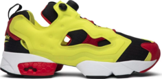 Кроссовки instapump fury og retro citron 2019 Reebok, желтый