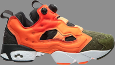 Кроссовки wmns instapump fury asym Reebok, апельсин