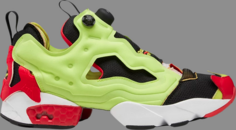 Кроссовки maison margiela x instapump fury memory of - citron Reebok, желтый