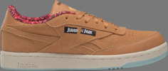 Кроссовки Reebok Jurassic Park x Club C 85, светло-коричневый