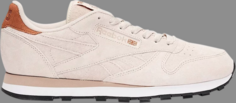 Кроссовки sneakersnstuff x classic leather walking - stucco Reebok, загар