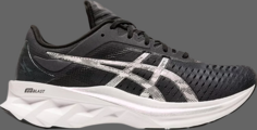 Кроссовки wmns novablast platinum carrier grey silver Asics, серый