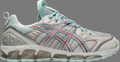 Кроссовки us3-s gel-quantum 360 7 kiso glacier grey cayenne Asics, серый
