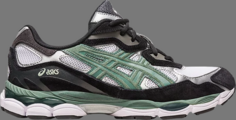 Кроссовки gel nyc white black ivy Asics, белый